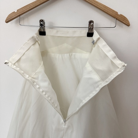 Ivory Crinoline Petticoat Ruffle Volume Maxi Length - Picture 10 of 12